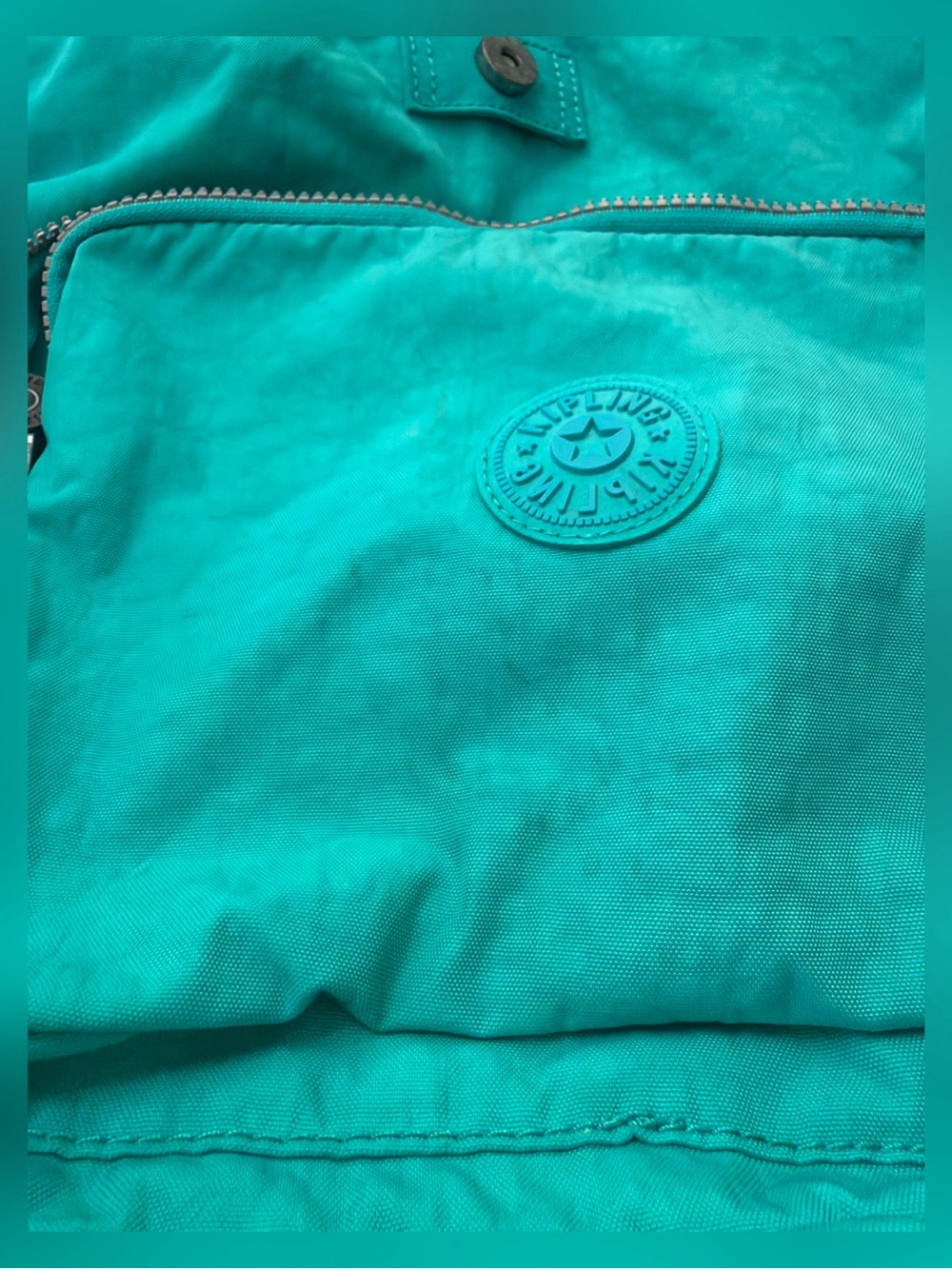 Kipling Ravier Backpack - Turquoise Teal - Picture 14 of 15